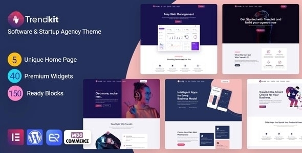 Trendkit - Software & Startup Agency Theme