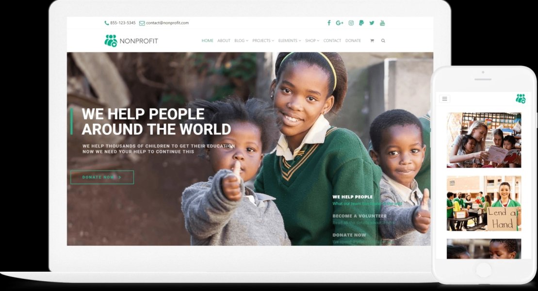 Charitable - Charity Nonprofit Organization WordPress Theme