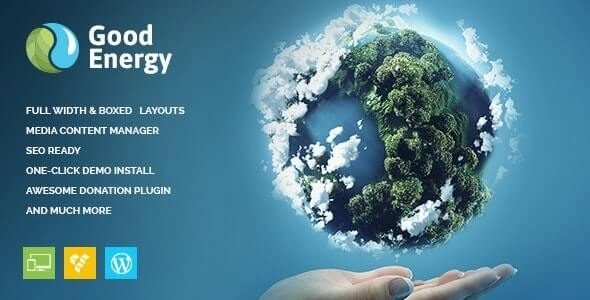 Good Energy - Ecology & Renewable Power Company WordPress Theme