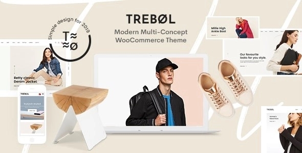 Trebol - Minimal & Modern Multi-Concept WooCommerce Theme