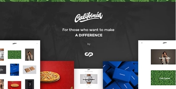 California - A theme for Creatives - multipurpose websites as business, company, portfolio or blog