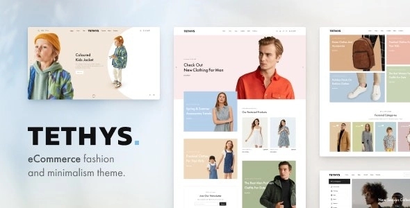 Tethys - eCommerce fashion and minimalism template