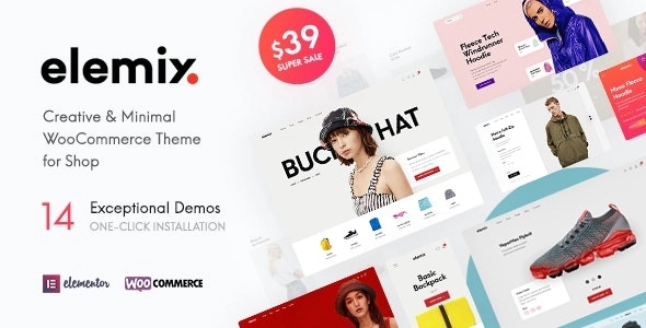 Elemix - Modern & Creative Elementor WooCommerce Theme