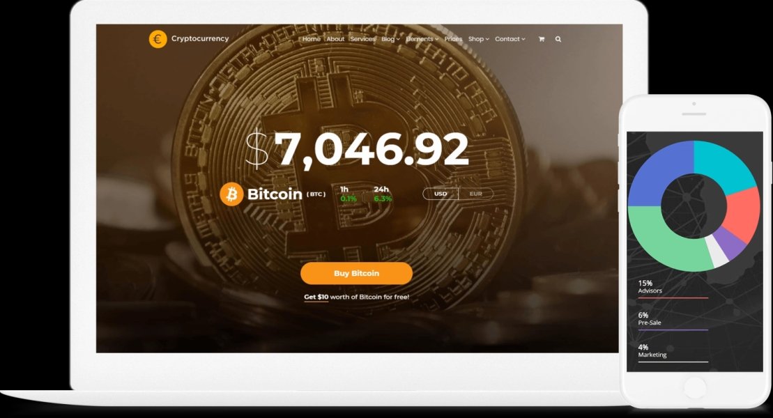 VisualModo - Cryptocurrency WordPress Theme