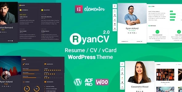 RyanCV - CV Resume Theme