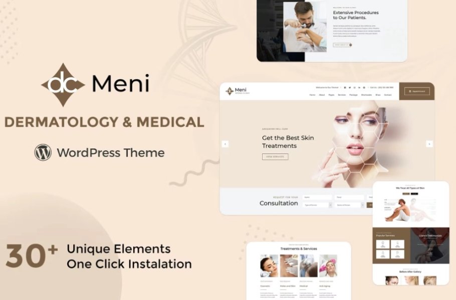 Meni - Healthcare Medical Doctor Theme