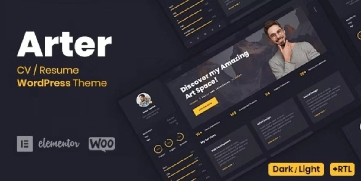 Arter - Resume WordPress Theme