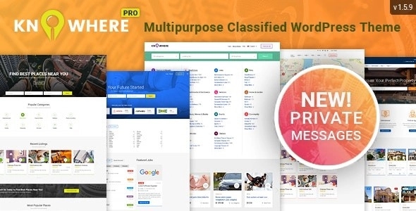 Knowhere Pro - Multipurpose Classified Directory WordPress Theme