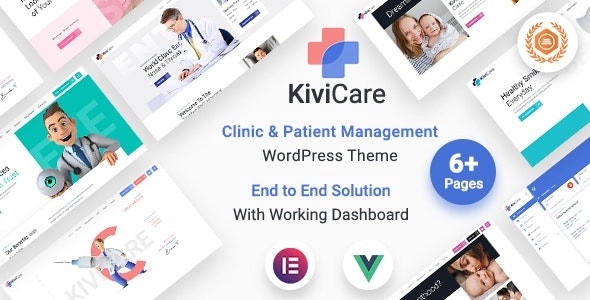 KiviCare - Medical Clinic & Patient Management WordPress Theme