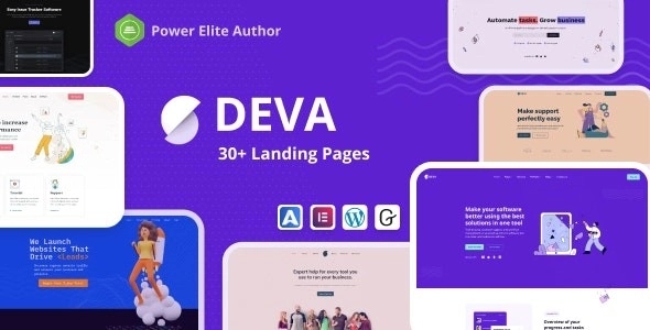 Deva - Landing Page - Technologies & SAAS websites