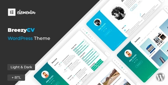 BreezyCV - Resume Theme