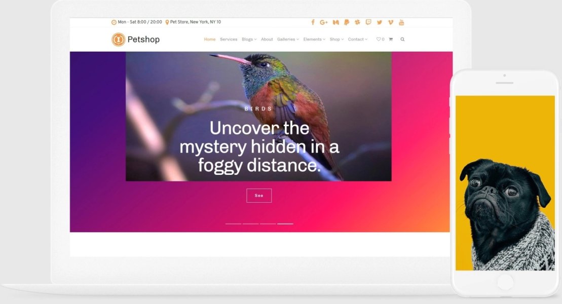 Petshop WordPress Theme
