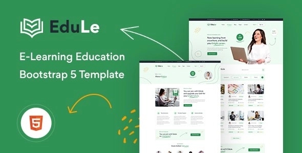 Edule - eLearning Website Template