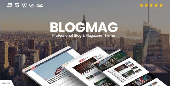 BlogMag - Responsive Blog and Magazine WordPress Theme