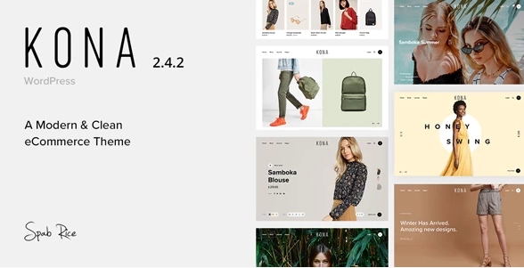 Kona - Modern & Clean eCommerce WordPress Theme