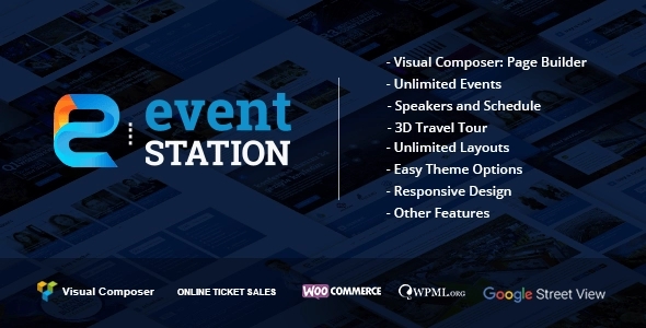 Event Station - Event & Conference WordPress Theme Version