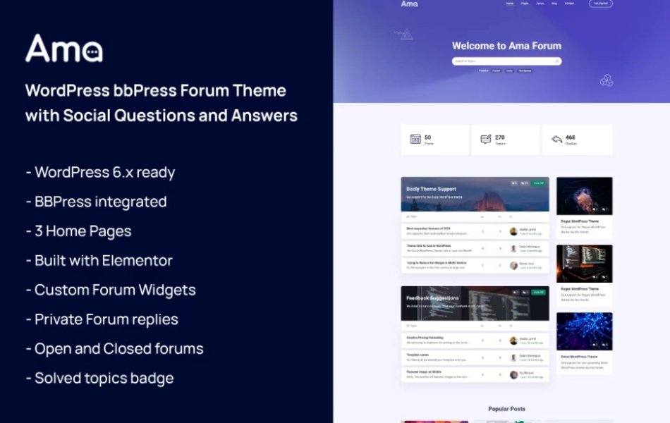 AMA - WordPress bbPress Forum Theme