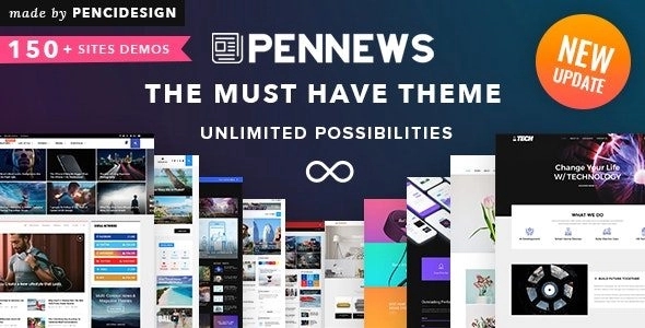 PenNews - PenNews is a powerful WordPress Theme from PenciDesign