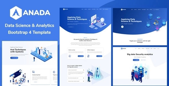 Anada - Data Science & Analytics WordPress Theme