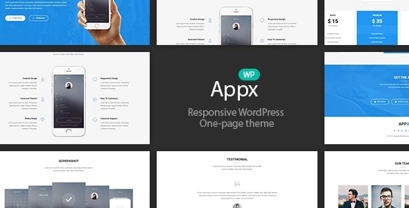 Appx - App Landing Page