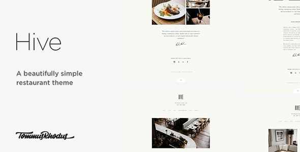 Hive - Restaurant & Cafe WordPress Theme