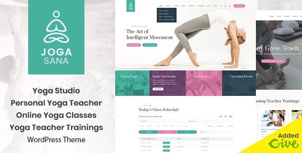 Jogasana - Yoga Oriented WordPress Theme - Yoga Studio, Yoga Teacher, Online Classes and Teacher