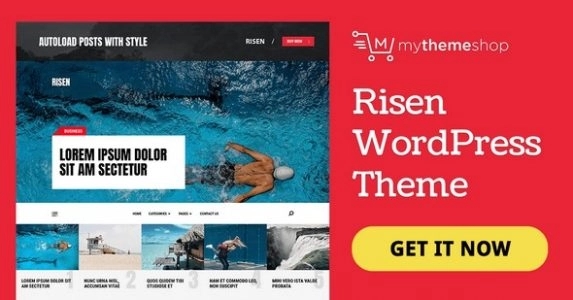 MyThemeShop Risen - ultra-SEO friendly WordPress theme that features rich snippets