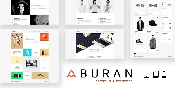 BURAN - Creative Portfolio and Business WordPress Theme | Portfolio