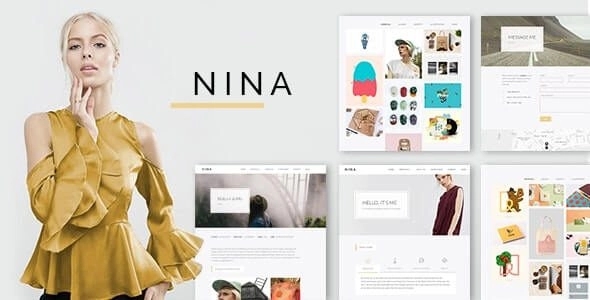Nina - A Minimal and Creative Portfolio WordPress Theme