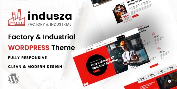 Indusza - Industrial & Factory WordPress