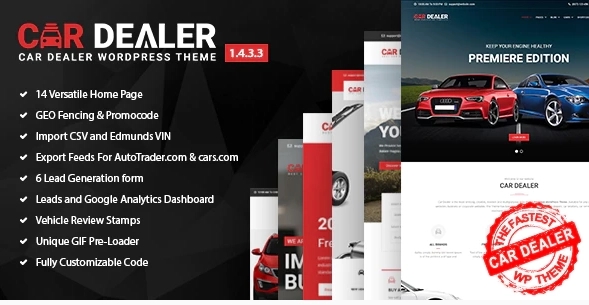 CarSpot - powerful car dealer WordPress theme