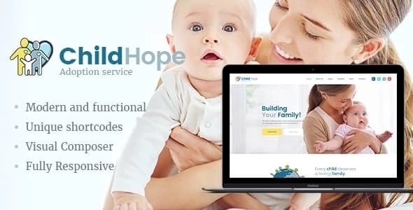 ChildHope | Child Adoption Service & Charity Nonprofit WordPress Theme
