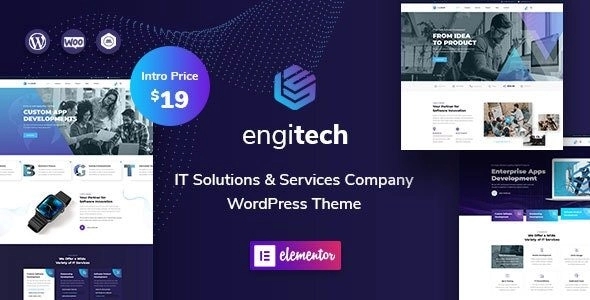 Engitech - designed specifically for startup, apps and IT services