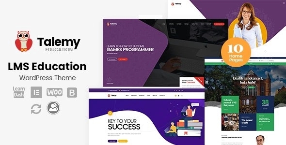 Talemy - LMS Education WordPress Theme  education WordPress theme for sharing and selling course