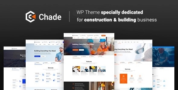 Chade - Construction - very powerful Construction WordPress theme