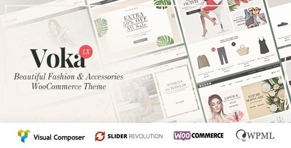 Voka - Fashion Cosmetic & Accessories WooCommerce Theme