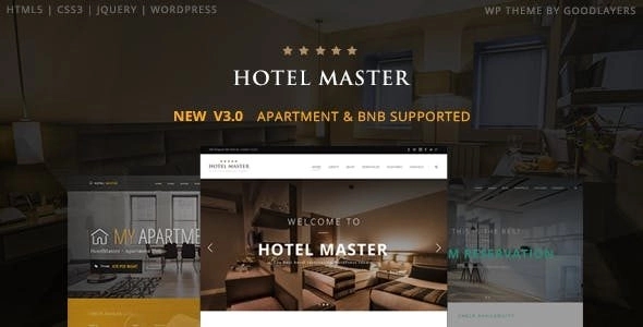 Hotel Master Booking WordPress