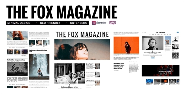 The Fox - Minimal WordPress Blog Magazine Theme