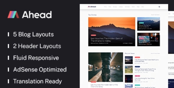 MyThemeShop Ahead WordPress Theme