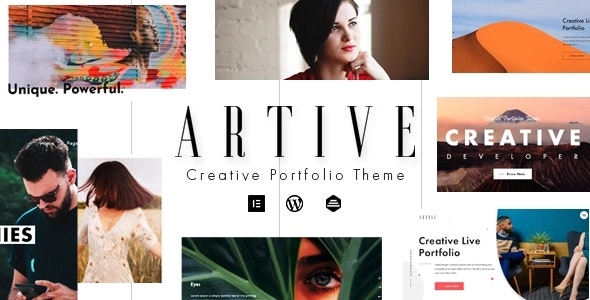 Artive - Creative Portfolio Theme