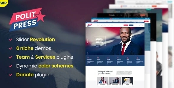 Politpress - Multipurpose Political WordPress theme