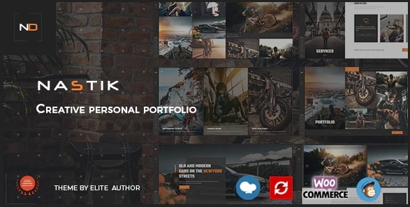 Nastik - Creative Portfolio WordPress Theme