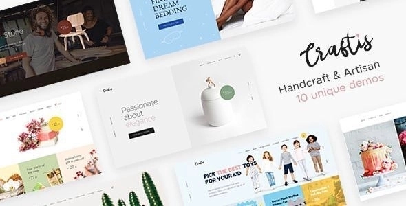 Craftis - Handcraft & Artisan WordPress Theme for Creatives