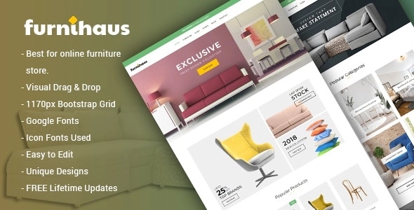 Furnihaus - Responsive Furniture WooCommerce Theme