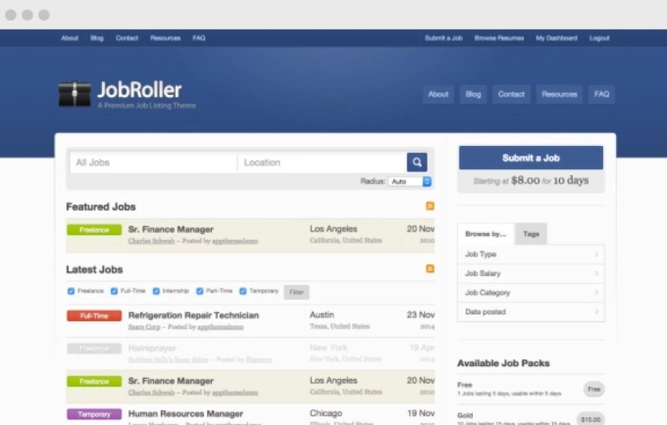 AppThemes JobRoller