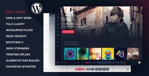 Rekord - Ajaxify Music - Events - Podcasts Multipurpose Theme