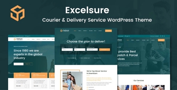 Excelsure - Courier Delivery WordPress Theme