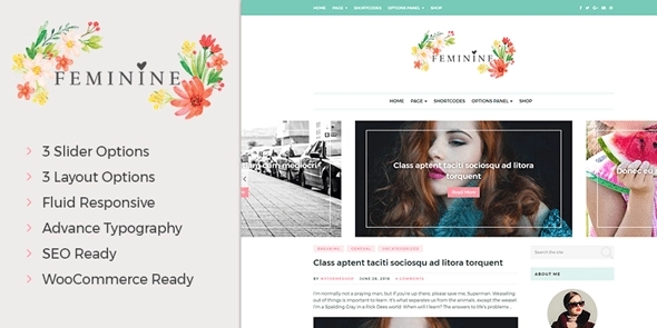 Fashion Blog - Clean & Beautifully Designed WordPress Theme