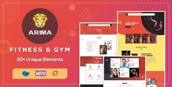 Arima - Fitness Club WordPress Theme