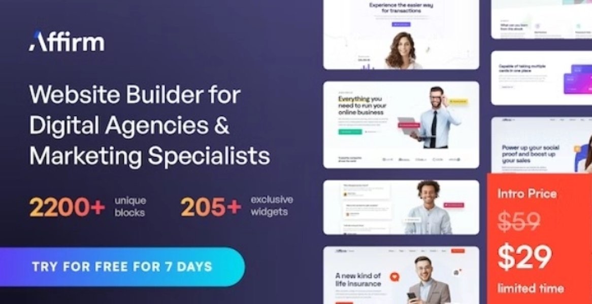 Affirm - Marketing & Digital Agency WordPress Theme